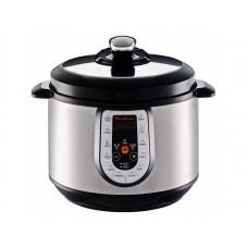 Мультиварка-скороварка Moulinex CE500E32 5 л, металлик с черным